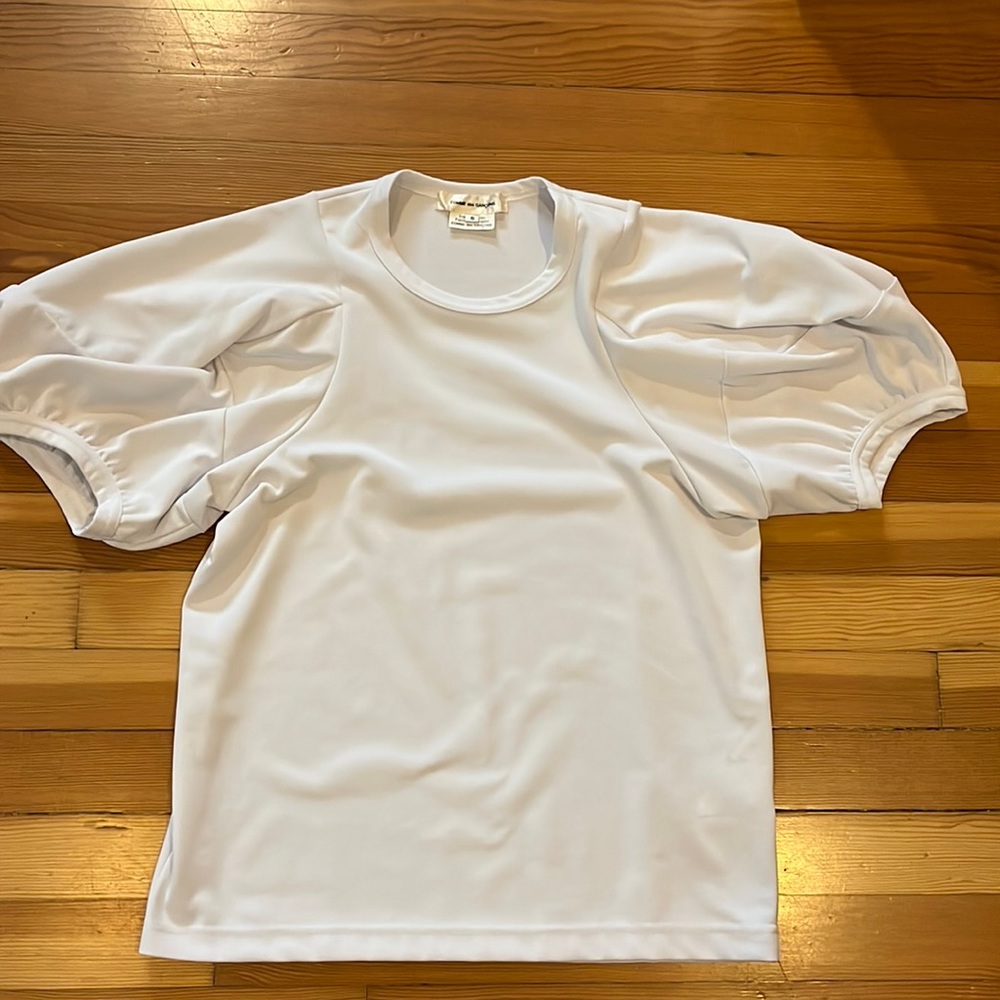 EUC Comme des garçons puff sleeve top Sz. S
